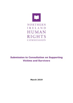 NIHRC Submission to Consultation on Supporting Victims and Survivors
