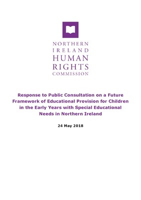 Special Education Needs Public Consultation Response