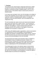 UK Independent Mechanism: Overview of key concerns