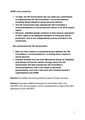 UK Independent Mechanism: Overview of key concerns